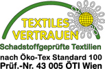 Qualität nach ÖKO-Tex Standard